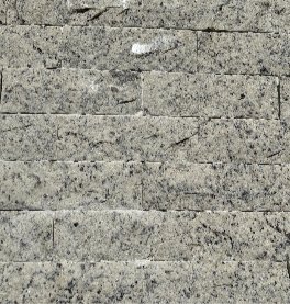 REVESTIMENTO ROCKFACE GRANITO BRANCO DALLAS